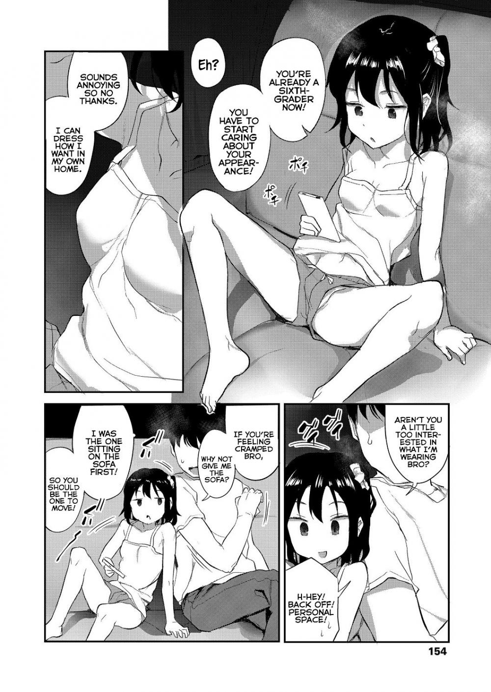 Hentai Manga Comic-What Kind of Weirdo Onii-chan Gets Excited From Seeing His Little Sister Naked?-Chapter 9-2